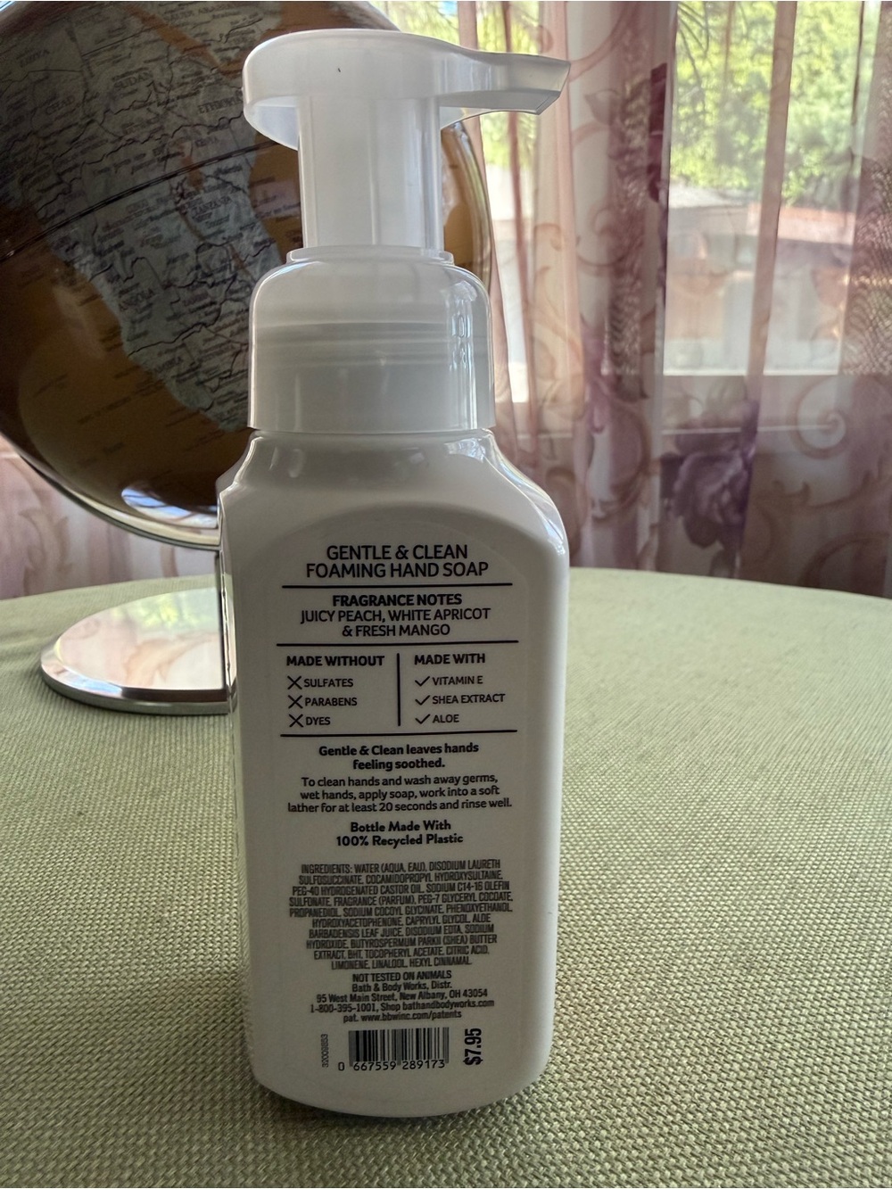 🌞 4/$20 - Bath & Body Works Peach Bellini Gentle & Clean Foaming Hand Soap - Picture 2 of 2